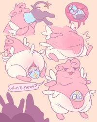 blissey from nintendo by claustrophile