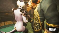 1boy 3d animated auril_(artist) bob_cut cheating cheating_whore draenei gif luxia male male/female tagme tauren whore world_of_warcraft