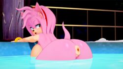amy rose from sonic (series) by ioncannon1077