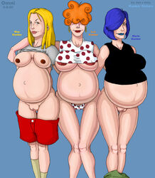 2005 3girls clothing ed_edd_n_eddy female freckles ginger hoop_earrings human hyper_pregnancy kanker_sisters large_breasts lee_kanker marie_kanker may_kanker milf multiple_pregnancies omni orange_hair panties pregnant pregnant_sisters pussy ready_to_pop red_hair sisters vagina