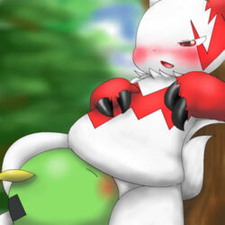 ambiguous/ambiguous gulpin pokemon pokemon_(species) tagme zangoose