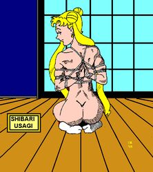 2001 bishoujo_senshi_sailor_moon bk blonde_hair bondage nude sailor_moon tagme usagi_tsukino