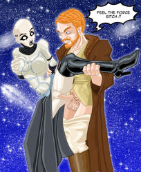 asajj_ventress breast_grab clone_wars cum_on_thighs dathomiri dialogue hairy_balls interspecies jedi male_pubic_hair nipples obi-wan_kenobi penis pussy star_wars