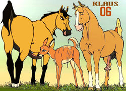 2006 bambi_(film) crossover disney dreamworks faline klaus_doberman penis spirit:_stallion_of_the_cimarron spirit_(character)