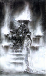 cover female human luis_royo male monster ogre size_difference straight the_blue_prince