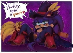 shadow the hedgehog from halloween by nowykowski7