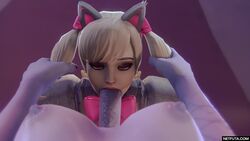 1futa 1girls 3d alternate_costume alternate_hair_color alternate_hairstyle amelie_lacroix animated asian black_cat_d.va blizzard_entertainment blonde_hair blowjob blue_skin boobs bow breasts brown_eyes cat_ears catsuit cute d.va deepthroat deepthroat_smile dickgirl egirl eye_contact eyelashes eyeliner eyeshadow facepaint facial_markings fellatio female fringe futa_on_female futa_pov futanari hana_song holding_pigtails huge_breasts huge_cock intersex intersex/female kneeling korean large_ass large_breasts large_penis light_skin long_hair loop makeup naughty_face netfuta nipples no_sound oral overwatch pale-skinned_female pale_skin penis petite pigtails pink_eyeshadow pink_lipstick pov pov_eye_contact pulling_hair pulling_twintails ribbon seductive_eyes seductive_look skinny slim source_filmmaker tattoo tattoos teenager twintails veins veiny_penis video video_games whisker_markings widowmaker