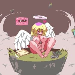 1boy 1boy1girl 1girl1boy 1girls 2d angel angel_girl angel_wings animated aoihitsuji background big_breasts blonde_hair blue_eyes bracelet bracelets breast_smother breast_squeeze breasts breasts_squeezed_together caressing cleavage closed_eyes clothes clothes_on_floor clothes_removed clouds cum cum_in_pussy cum_inside cute deep_penetration dialogue dominant dominant_female enjoying enjoying_sex face_between_breasts face_in_breasts faceless_character faceless_male female female_penetrated floating_island grass gray_hair halo hand_on_head hands_on_another's_head happy happy_female happy_sub head_between_breasts heart heart_symbol hearts_around_head hi_res highres holding holding_head holding_partner hug huge_breasts hugging_partner intense_orgasm intercourse island larger_female laughing legs_apart legs_spread longer_than_30_seconds longer_than_one_minute looking_at_partner looking_down looking_down_at_partner male male/female male_moaning male_penetrating_female mature_female milf mini_giantess moan moaning moaning_in_pleasure monster_girl muffled muffled_moaning nipples nude nude_female nude_male orgasm original original_character original_characters outdoors outside outside_sex penetration penis penis_in_pussy pixel_animation pixel_art questionable_consent red_eyes sex shorter_male shorter_than_3_minutes shorter_than_two_minutes sky smaller_male smile smiling smothering sound sound_effects submissive_human submissive_male tagme taller_female thick_thighs thighs vagina vaginal_sex video waterfall wholesome x-ray x-ray_view