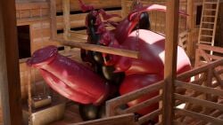 1boy 3d 3d_(artwork) ass balls big_ass big_balls big_penis bug colossal_ass dumptruck_ass excessive_precum fat_ass_feral feral feral_only gigantic_ass horsecock huge_ass huge_balls huge_cock hyper hyper_ass hyper_balls hyper_penis looking_at_viewer male nintendo non-humanoid penis pokemon precum quadruped scolipede shorksenjoyer veiny_penis video_game_character
