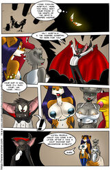 comic female furry tagme text vixine_comics