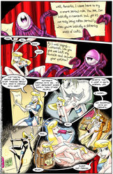 comic female furry tagme text vixine_comics