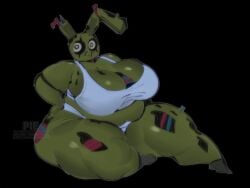 1girls animatronic_female anthro anthro_female anthrofied artiah669 ass bbw big_breasts big_thighs big_titties black_panties black_tank_top breasts breasts_bigger_than_head breasts_out bunny_ears bunny_nose chubby chubby_female dead_by_daylight decrepit exposed_wires fat_ass female female_only five_nights_at_freddy's five_nights_at_freddy's_3 fleshpie669 fnaf fupa gilf green_fur green_skin hi_res high_resolution highres huge_breasts huge_thighs looking_down massive_thighs missing_ear muffin_top nightmare_waifu older_female one_ear_down rabbit_girl robot_girl rotting rule_63 scars_all_over serial_killer smile solo springtrap springtrap_(fnaf) thick_legs thick_thighs thunder_thighs thunderthighs tits_bigger_than_head tits_out white_eyes wide_hips wide_thighs zombie zombie_girl