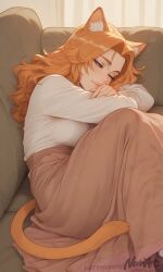 artist:nevriart bleach rangiku_matsumoto 1girl solo breasts large_breasts nipples areolae ass pussy nude completely_nude uncensored nsfw hentai blush curvy thick_thighs wide_hips thighs navel long_hair looking_at_viewer smile seductive open_mouth full_body high_resolution highly_detailed simple_background rule34 ai_generated patreon