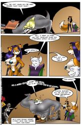 comic female furry tagme text vixine_comics