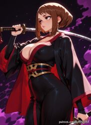 ochako uraraka from boku no hero academia by rognezart