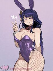 artist:cupix genshin_impact raiden_shogun_(genshin_impact) 1girl solo breasts large_breasts nipples areolae ass pussy nude completely_nude uncensored nsfw hentai blush curvy thick_thighs wide_hips thighs navel long_hair looking_at_viewer smile seductive open_mouth full_body high_resolution highly_detailed simple_background rule34 ai_generated patreon