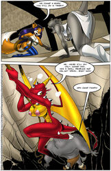 comic female furry tagme text vixine_comics