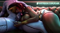 1080p 1futa 1girls 3d alternate_version_available animated balls_fondling big_breasts big_penis black_hair blowjob blue_skin breasts_out cock_hungry dark-skinned_female dark_skin domina fellatio fishnet_legwear fishnets futa_on_female futa_with_female futanari grabbing_balls handjob large_breasts medium_hair nyl_widowmaker oral oral_sex overwatch overwatch_2 rhal shirt_lift sound sucking video widowmaker