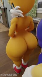 2boys ass_crack ass_focus big_butt butt_cheeks butt_crack butt_jiggle fart fart_edit fart_fetish fart_without_cloud farting farting_at_viewer farts fat_ass gloves gloves_only kovasfox male/male no_sex shoes_only smacking_ass sonic_(series) sonic_the_hedgehog sonic_the_hedgehog_(series) spanking spanking_butt tagme tails tails_the_fox thighs video