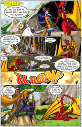 comic female furry tagme text vixine_comics