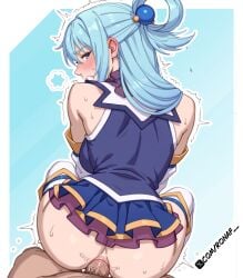 aqua (konosuba) from kono subarashii sekai ni shukufuku wo!