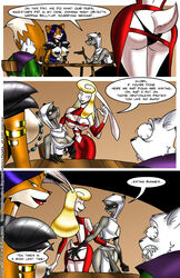 comic female furry tagme text vixine_comics