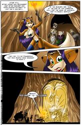 comic female furry tagme text vixine_comics