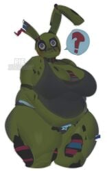 1girls animatronic_female anthro anthro_female anthrofied artiah669 ass big_titties black_panties black_tank_top breasts breasts_bigger_than_head breasts_out bunny_ears bunny_nose dead_by_daylight decrepit exposed_wires female female_only five_nights_at_freddy's five_nights_at_freddy's_3 fleshpie669 fnaf fupa gilf green_fur green_skin hi_res high_resolution highres huge_breasts huge_thighs looking_down massive_thighs missing_ear muffin_top nightmare_waifu older_female one_ear_down rabbit_girl robot_girl rotting rule_63 scars_all_over serial_killer smile solo springtrap springtrap_(fnaf) thick_thighs thunder_thighs white_eyes wide_hips wide_thighs zombie zombie_girl chubby_female chubby bbw fat_ass thunderthighs thick_legs large_breasts big_breasts tits tits_out tits_bigger_than_head big_thighs
