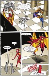 comic female furry tagme text vixine_comics