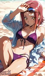 artist:pinkbunnies code_geass kallen_stadtfeld 1girl solo breasts large_breasts nipples areolae ass pussy nude completely_nude uncensored nsfw hentai blush curvy thick_thighs wide_hips thighs navel long_hair looking_at_viewer smile seductive open_mouth full_body high_resolution highly_detailed simple_background rule34 ai_generated patreon