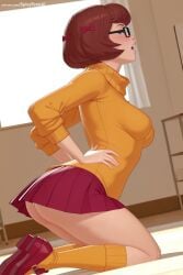 velma dinkley from cartoon network by spicytoonai
