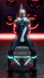 3_toes 3d_(artwork) alien anthro arm_quills balls bdsm big_penis bondage bound chair chair_bondage clothed clothed_anthro clothed_male clothing colored digital_media_(artwork) digitigrade erection feet furniture genitals halo_(series) hands_behind_back hi_res humanoid_genitalia humanoid_penis ibie'shan kig-yar male microsoft nipple_outline penis pupils quill_hair ralic_turman reptile restrained restrained_legs scales scalie sharp_teeth sitting slit_pupils solo tan_body tan_scales teeth toes xbox_game_studios