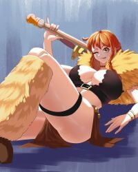 nami (one piece) from one piece by mavrii