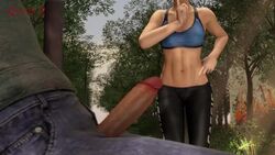 1boy 1boy1girl 1girls 3d abs animated bench bike_shorts breasts buttjob cassie_cage cleavage cum cum_in_mouth cum_inside cum_on_tongue dark-skinned_male dark_skin deepthroat erection evilaudio fellatio female from_behind hand_on_head handjob interracial male mortal_kombat mortal_kombat_11 oral outside park park_bench partial_male penis public quick_e shirt_up sound source_filmmaker sports_bra straight tagme tongue video