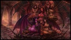 1futa 4girls armlet armor ass ball_fondling being_watched big_breasts blizzard_entertainment blue_eyes body_markings breasts burning_legion burning_legion_domination chain_jewelry chains circlet cupping_balls dat_ass demon demon_eyes demon_futa demon_girl demon_horns demon_tail demon_wings earring fellatio female female_only full-package_futanari futa_on_female futa_sans_pussy futa_with_female futanari glowing_eyes glowing_markings golden_eyes hand_on_balls hand_on_thigh harem higher_resolution_request holding_balls hooves horn_jewelry horn_ornament horned_humanoid horns horse_penis horsecock horsecock_futanari humanoid jewelry kneeling leg_hug lipstick_mark lipstick_on_balls lipstick_on_penis loincloth long_hair medial_ring membranous_wings nipple_piercing nipples nipples_visible_through_clothing nude nude_female on_knees on_throne oral penis piercing pink_skin prehensile_penis purple-skinned_female purple_eyes purple_skin queen red-skinned_futanari red_eyes red_skin scar see-through sitting sitting_on_chair sitting_on_throne skull slit_pupils spiked_penis stockings succubus sucking tagme tail thighhighs throne transparent_clothing unconvincing_armor vale_(warcraft) vempire voyeur warcraft watching wing_jewelry wing_ornament winged_humanoid wings world_of_warcraft xazariel