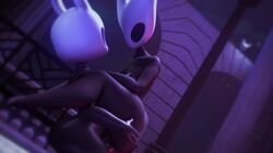 1boy 1girls 3d adriandustred animated anthro anthro_on_anthro ass breasts duo duo_focus female hollow_knight hornet_(hollow_knight) incest insect large_ass male penis protagonist_(hollow_knight) sex siblings sound straight tagme video