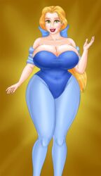 1girls beauty_and_the_beast beauty_and_the_beast_(1991_film) belle belle_(beauty_and_the_beast) blonde blonde_female blonde_hair blonde_hair_female cameltoe cleavage curvy disney erect_nipples female gigantic_breasts green_eyes green_eyes_female huge_areolae huge_ass puffy_nipples red_lips ribbon saturnxart thick_lips very_long_hair very_long_hair_female voluptuous wide_hips yellow_hair