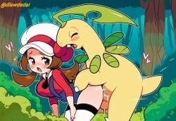 bayleef from pokemon by dlewdedai