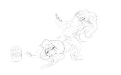 splatoon splatoon_2 vore vore_belly soft_vore same_size_vore unwilling_prey unwilling unwilling_vore digestion pearl_(splatoon) off_the_hook_(splatoon) inkling inkling_girl marina_(splatoon) octoling octoling_girl swallowing swallowed_whole anal_vore crying struggling struggling_prey slurp dabbling_duck