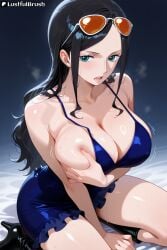 nico robin from one piece by lustfulbrush