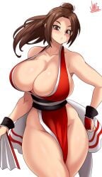 mai shiranui from fatal fury by jmg