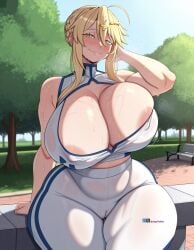 artoria pendragon from fate (series) by angel yukkis
