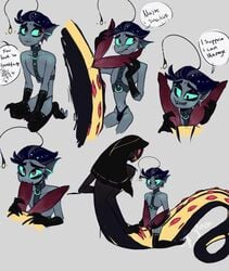 2boys baxter_(hazbin_hotel) blowjob fellatio femboy gay hazbin_hotel male/male male_only oral_sex sir_pentious_(hazbin_hotel) smooth_skin tagme vivienne_medrano vulgarbile yaoi