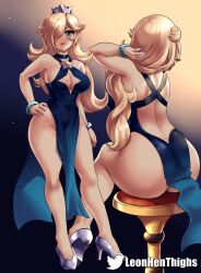 princess rosalina from mario (series) by leonhenthighs