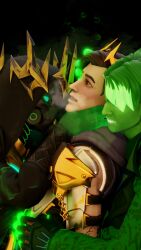 3boys blushing chocking dark_room diamond_(gem) epic_games fortnite fortnite:_battle_royale gay gold_(metal) greek_mythology hades_(fortnite) homosexual male_only midas_(fortnite) montague_(fortnite) mothaccino passionate
