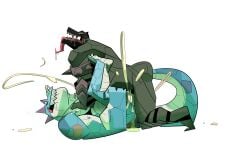 absurd_res anal anal_orgasm anal_penetration anthro anus arched_back armwear ass_up athletic athletic_anthro athletic_male balls_deep bent_over biceps big_muscles big_pecs big_tail bodily_fluids butt claws clenched_teeth clothed clothed/nude clothing costume cum cum_drip cum_from_ass cum_in_ass cum_inside cum_while_penetrated dominant dripping duo ejaculation excessive_genital_fluids eyes_closed facial_piercing fangs feet finger_claws fingers from_front_position full_body_view galanartworks genital_fluids goat_(movie) green_body green_scales green_skin hand_on_butt hand_on_chest hand_on_leg hand_on_pecs hands-free handwear hi_res intraspecies ladder_piercing leaking_cum lizard lizardman long_tongue looking_pleasured looking_up lying male male/male male_focus male_penetrated male_penetrating male_penetrating_male mammal mask missionary_position modo_olachenko monster mortal_kombat mostly_nude multicolored_body multicolored_scales muscular muscular_anthro muscular_arms muscular_bottom muscular_male muscular_on_muscular muscular_thighs muscular_top mutual_anal mutual_anal_penetration nose_piercing nose_ring nude on_back open_mouth open_smile orange_sclera orgasm orgasm_face partially_clothed pecs penetration penile penile_penetration penis_in_ass piercing pink_spikes prehensile_tongue presenting presenting_anus presenting_hindquarters raised_leg reptile reptile_(mortal_kombat) ring_piercing role_reversal rough_sex saliva saurian_(mortal_kombat) scales scalie septum_piercing septum_ring sex sharp_teeth shin_guards side_view simple_background smile snout sony_corporation sony_pictures spikes spikes_(anatomy) spread_legs spreading surprise_sex tail tail_fetish tail_in_ass tail_insertion tail_play tail_sex teeth teeth_showing thrusting toe_claws toes tongue tongue_out ventral_scales versatile wristband yellow_sclera