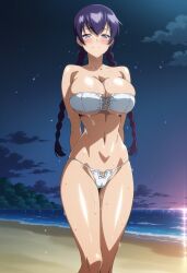 busujima saeko from highschool of the dead by aindroidparanoid