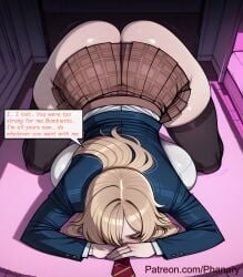 phanary patreon patreon_username patreon_link absurdres aesthetic ai_generated anime anime_style blurred_background comic comic_page comic_panel comic_strip cover_page dialogue digital_art digital_painting english high_quality highres line_art long_comic manga_style multiple_panels soft_shading speech_bubble 1girls 1girl 1female solo_focus big_breasts huge_breasts large_breasts big_ass large_ass bubble_butt bubble_ass thick curvy curvy_figure curvy_female curvy_body curvy_hips curvy_thighs sexy sexy_pose sexy_body sexy_female beautiful beautiful_girl beautiful_female cute cute_face slut bitch 2026 blush blushing blush_lines blushing_female text text_bubble text_box text_focus english_text english_dialogue bambietta_basterbine bleach bleach:_the_thousand-year_blood_war nakiri_erina shokugeki_no_souma food_wars solo long_hair breasts shirt skirt blonde_hair long_sleeves thighhighs jacket school_uniform white_shirt ass thighs pleated_skirt necktie indoors artist_name black_thighhighs plaid thick_thighs plaid_skirt blue_jacket blazer red_necktie breast_press web_address brown_skirt top-down_bottom-up huge_ass patreon_logo dogeza