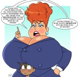 geraldine waxelplax from the fairly oddparents by aeolus06