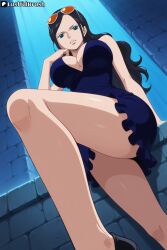 nico robin from one piece by lustfulbrush